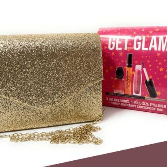 Macys Get Glam 3 Deluxe Minis, 1Ffullsize Eyliner+ Complentary Crossbody bag - Picture 5 of 8